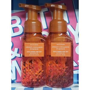 BBW Sweet Cinnamon Pumpkin Gentle Foaming Hand Soap 2 Pack